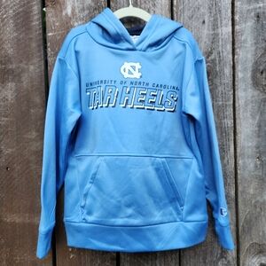 Champion Carolina Blue North Carolina Tar Heels Hoodie Pullover - Youth Small